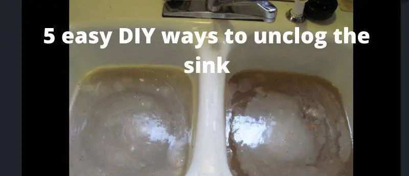 How to Unclog a Double Kitchen Sink With Standing Water