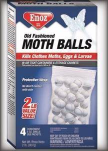 Enoz Naphthalene Moth Control Balls