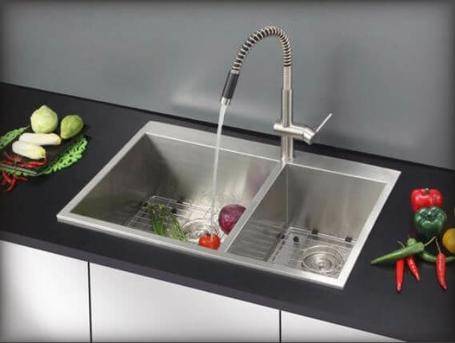 Ruvati 33-Inch by 22-Inch Tirana Drop-in Stainless Steel Sink