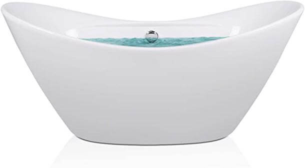 AKDY 67 Bathroom Smooth Glossy Acrylic Bathtubs good for seniors