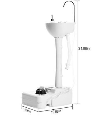 AOSGYA Camping Sink with hot water