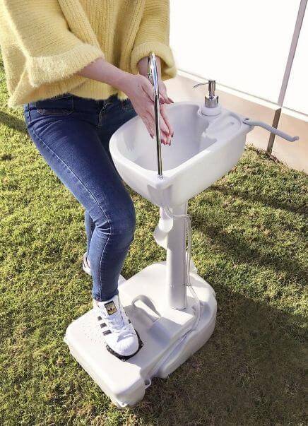 Portable Outdoor Wash Sink 