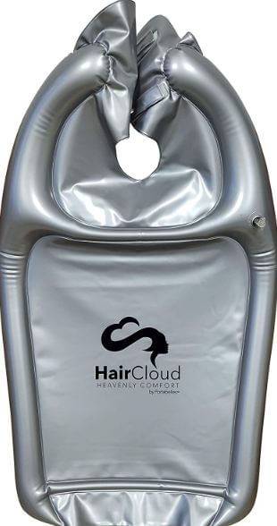 Portabelles-Inflatable Shampoo Funnel has adjustable neck