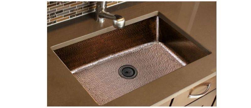 clean undermount sink