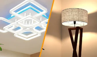 floor lamps vs ceiling lights
