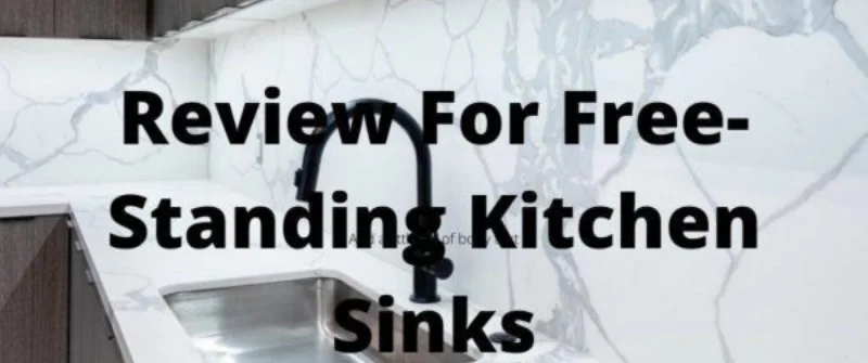 free-standing kitchen sinks