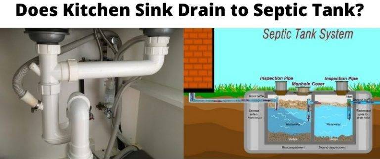 does kitchen sink go to septic
