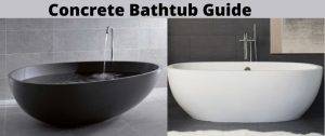 Concrete Bathtub