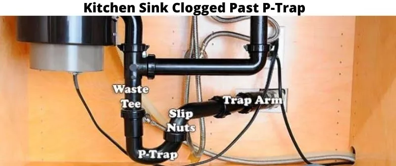 Clogged Kitchen Sink