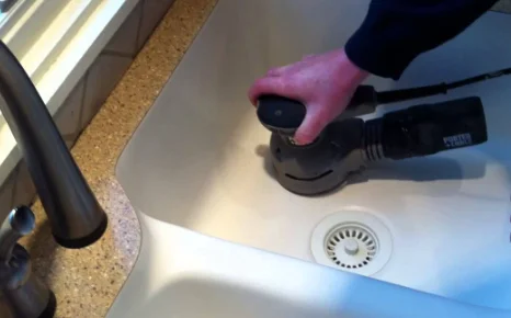 fixing kitchen sink