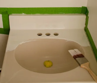 painting sink